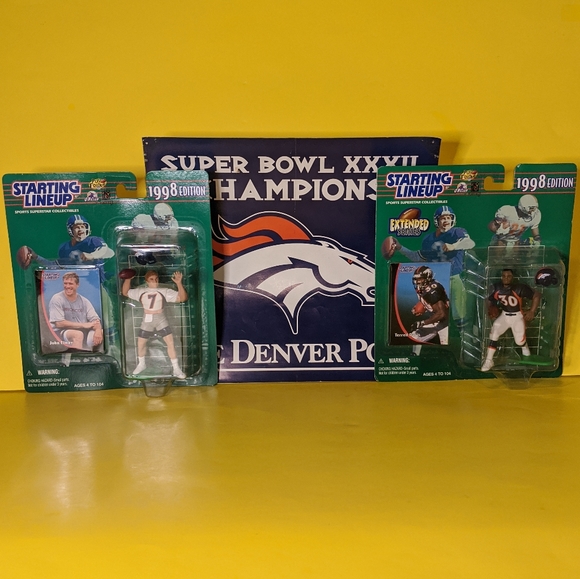 Kenner Other - 1998 Starting LineUp Denver Broncos Bundle